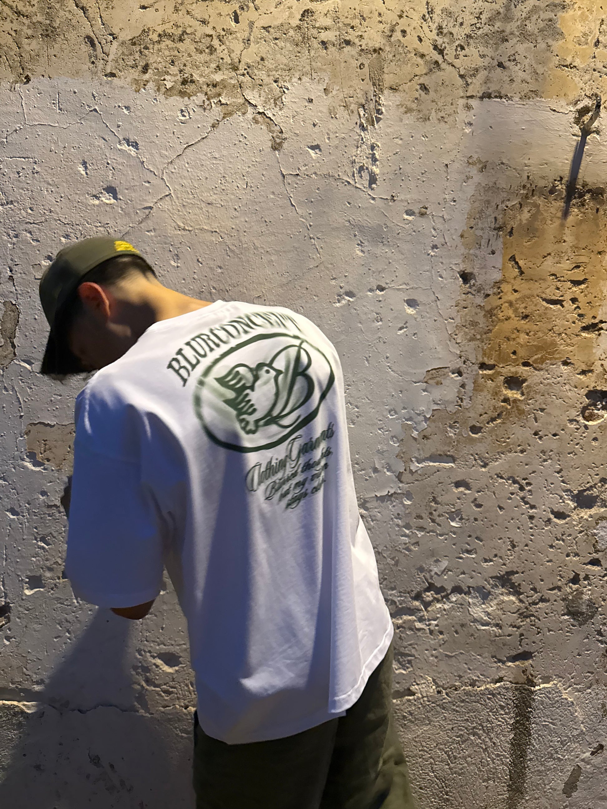 BLUR WHITE TEE