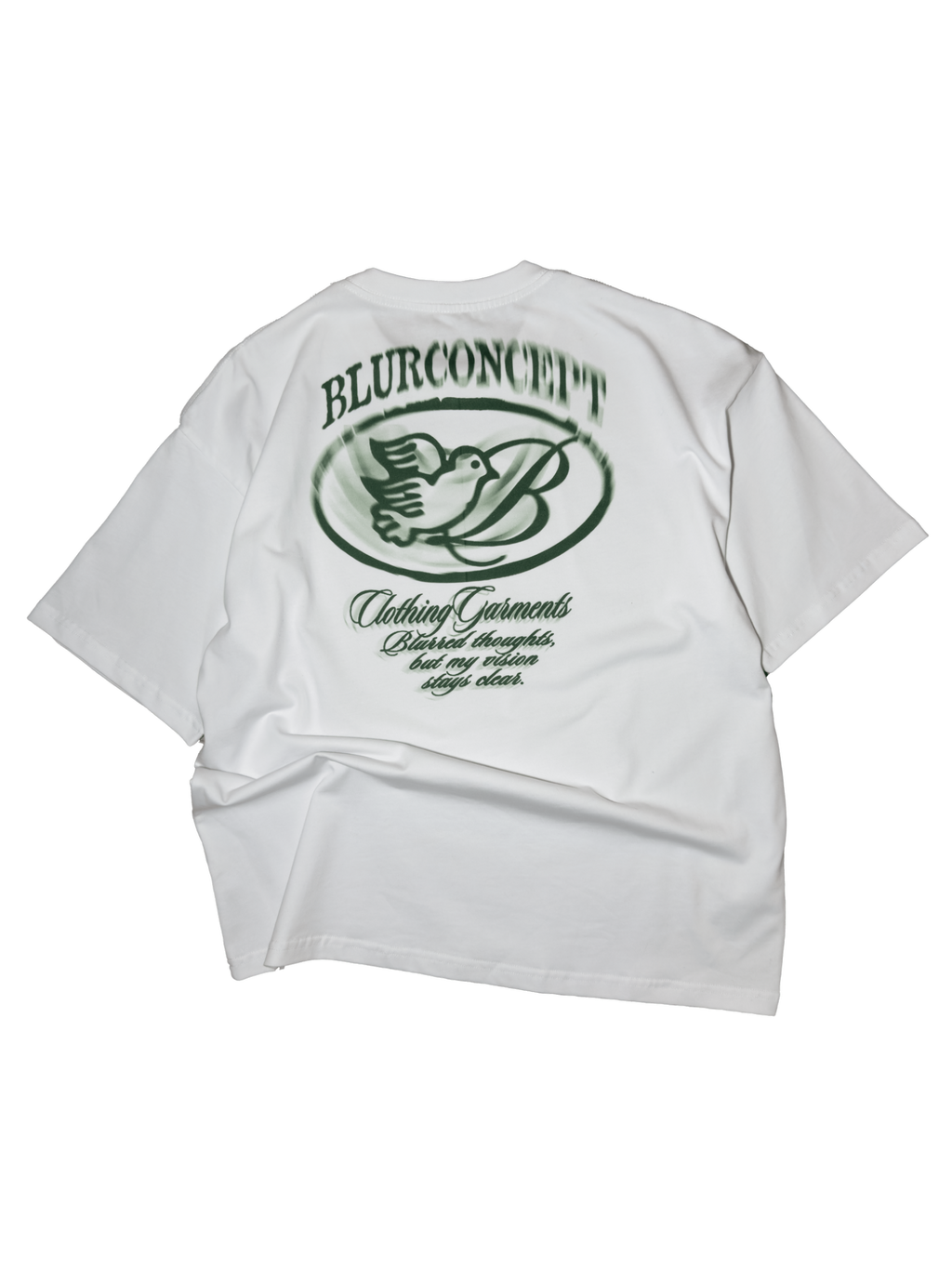 BLUR WHITE TEE