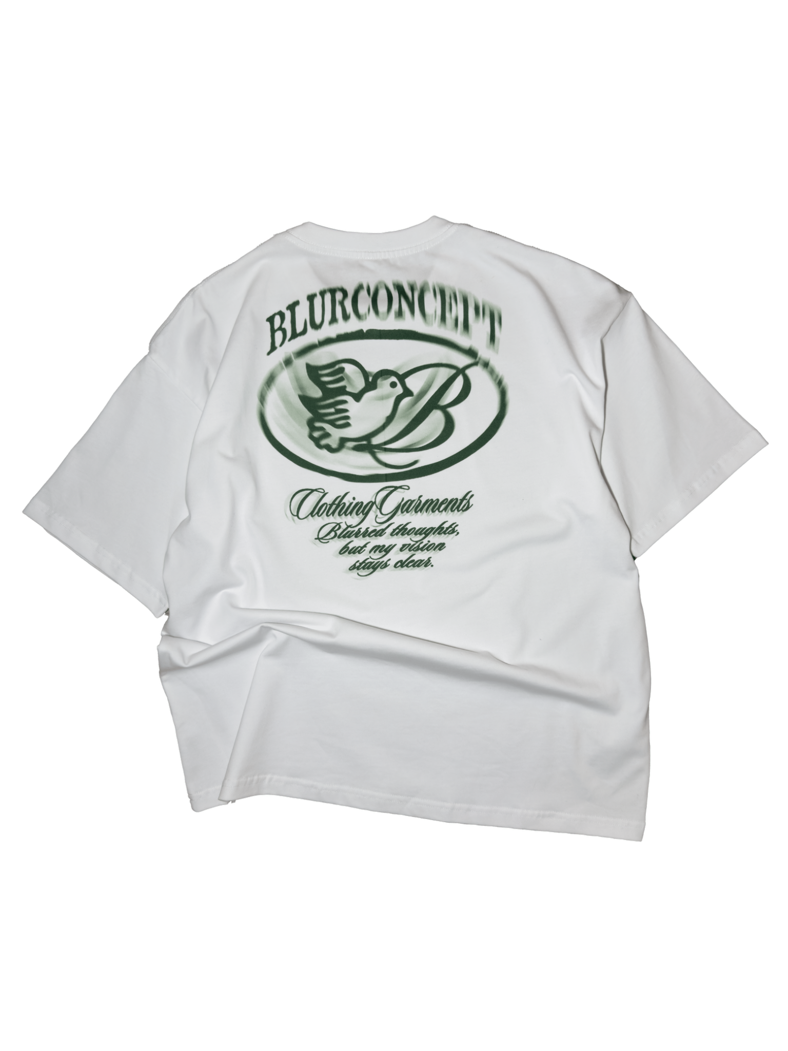 BLUR WHITE TEE