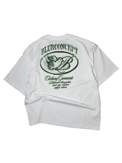 BLUR WHITE TEE